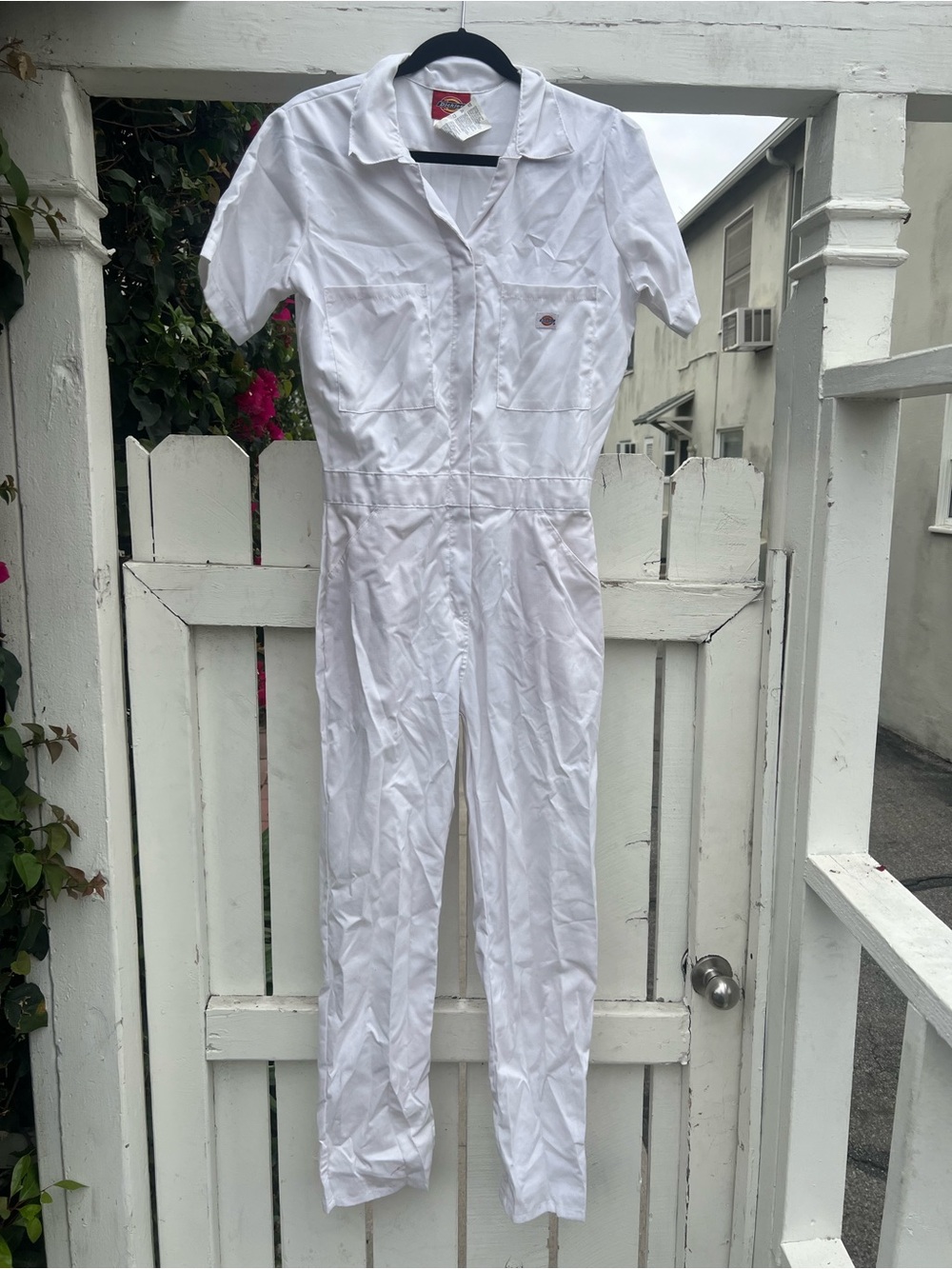Dickies Boiler Suit/Jumpsuit - White Medium - Picture 2 of 10
